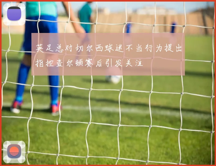 英足总对切尔西球迷不当行为提出指控查尔顿赛后引发关注